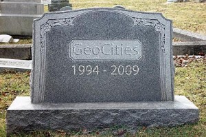 Geocities SK ham radio pages lost