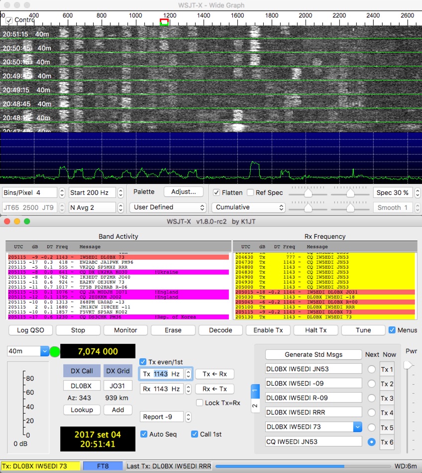 Getting started on FT8 IW5EDI Simone HamRadio