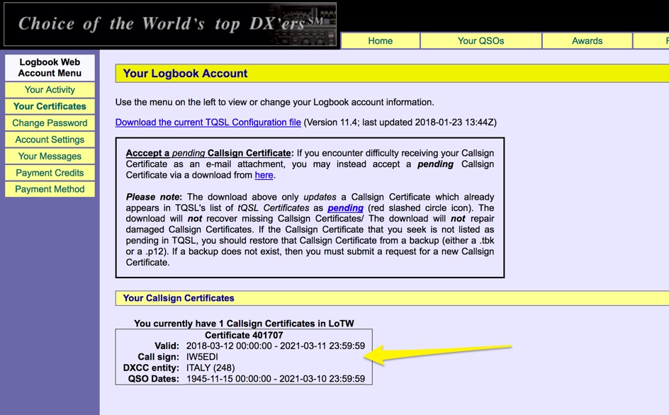 Certificate is ready