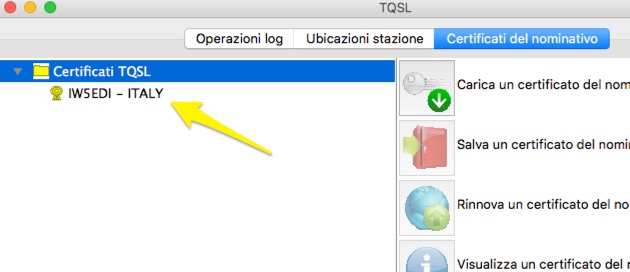 LoTW Certificate ready
